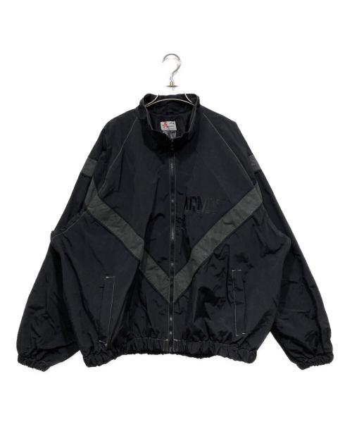 US ARMY（ユーエスアーミー）US ARMY (ユーエスアーミー) PFU/トレーニングジャケット ブラック サイズ:XXLの古着・服飾アイテム