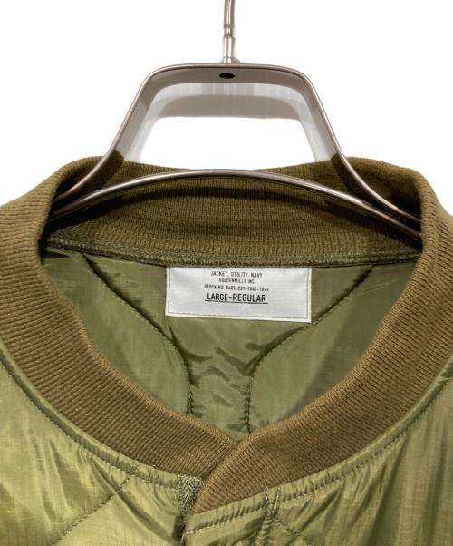 GOLDEN MILLES（ゴールデンマイルズ）GOLDEN MILLES (ゴールデンマイルズ) ライナーキルティングジャケット カーキ サイズ:LARGE-REGULARの古着・服飾アイテム