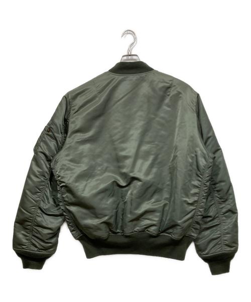 ALPHA（アルファ）ALPHA (アルファ) WAIPER (ワイパー) 別注 MA-1フライトジャケット カーキ サイズ:2Lの古着・服飾アイテム