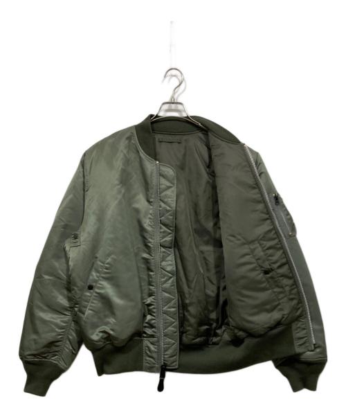 ALPHA（アルファ）ALPHA (アルファ) WAIPER (ワイパー) 別注 MA-1フライトジャケット カーキ サイズ:2Lの古着・服飾アイテム