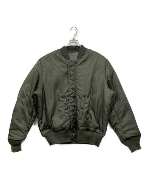 ALPHA（アルファ）ALPHA (アルファ) WAIPER (ワイパー) 別注 MA-1フライトジャケット カーキ サイズ:2Lの古着・服飾アイテム