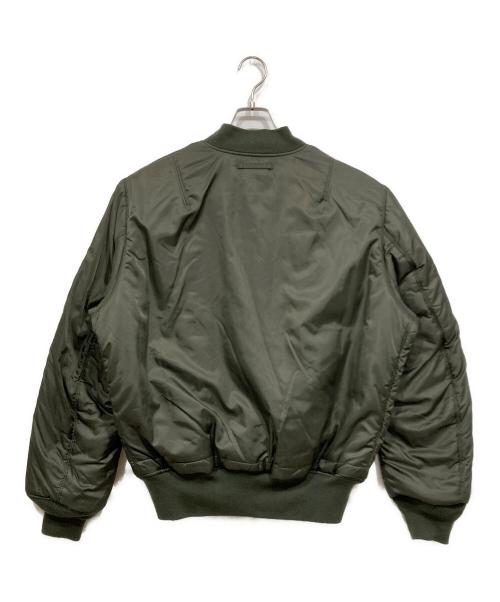 ALPHA（アルファ）ALPHA (アルファ) WAIPER (ワイパー) 別注 MA-1フライトジャケット カーキ サイズ:2Lの古着・服飾アイテム