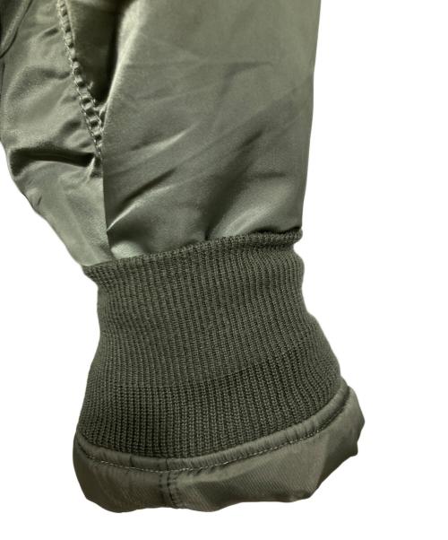 ALPHA（アルファ）ALPHA (アルファ) WAIPER (ワイパー) 別注 MA-1フライトジャケット カーキ サイズ:2Lの古着・服飾アイテム