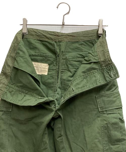 US ARMY（ユーエスアーミー）US ARMY (ユーエスアーミー) 60s TROPICAL COMBAT TROUSERS PANTS グリーン サイズ:不明の古着・服飾アイテム