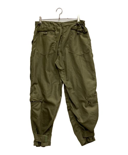 US ARMY（ユーエスアーミー）US ARMY (ユーエスアーミー) 70s TROUSERS,ARMY AVIATION CREW MEMBER グリーン サイズ:L-Rの古着・服飾アイテム