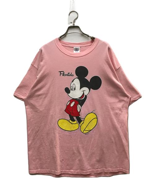 DELTA（デルタ）DELTA (デルタ) 90'S~00S キャラクタープリントTシャツ ピンク サイズ:XLの古着・服飾アイテム