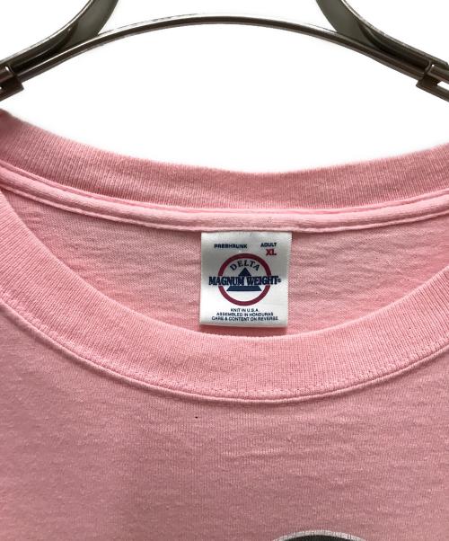 DELTA（デルタ）DELTA (デルタ) 90'S~00S キャラクタープリントTシャツ ピンク サイズ:XLの古着・服飾アイテム