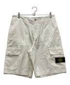 STONE ISLANDストーンアイランド）の古着「カーゴショーツ」｜ホワイト