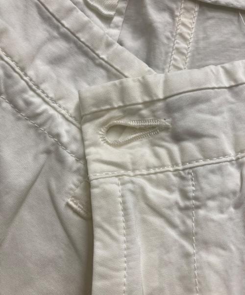 STONE ISLAND（ストーンアイランド）STONE ISLAND (ストーンアイランド) カーゴショーツ ホワイト サイズ:81cm (W32)の古着・服飾アイテム