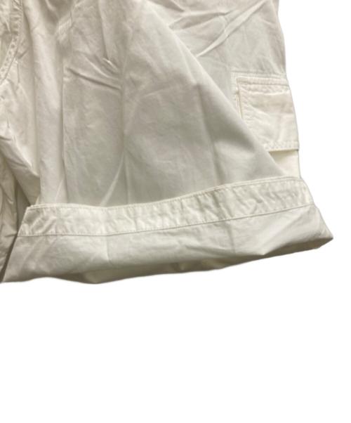 STONE ISLAND（ストーンアイランド）STONE ISLAND (ストーンアイランド) カーゴショーツ ホワイト サイズ:81cm (W32)の古着・服飾アイテム