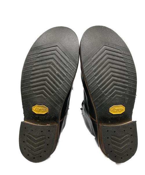 SLOW WEAR LION（スローウェアライオン）SLOW WEAR LION (スローウェアライオン) レースアップワークブーツ ブラック サイズ:Mの古着・服飾アイテム