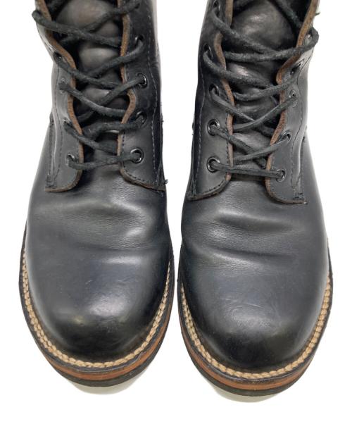 SLOW WEAR LION（スローウェアライオン）SLOW WEAR LION (スローウェアライオン) レースアップワークブーツ ブラック サイズ:Mの古着・服飾アイテム