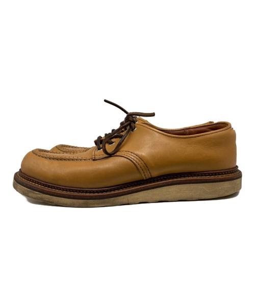RED WING（レッドウィング）RED WING (レッドウィング) Uチップワークシューズ ブラウン サイズ:US 9の古着・服飾アイテム