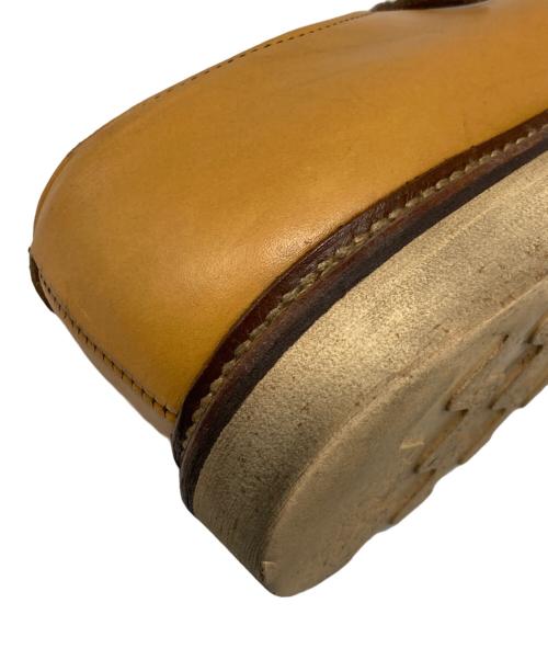 RED WING（レッドウィング）RED WING (レッドウィング) Uチップワークシューズ ブラウン サイズ:US 9の古着・服飾アイテム