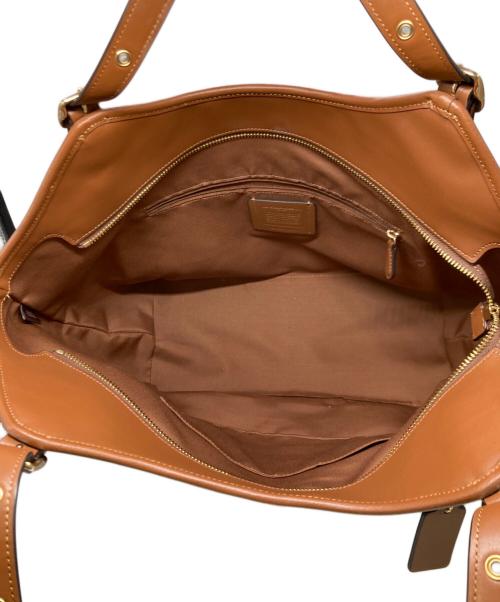 COACH（コーチ）COACH (コーチ) メドウトートバッグ ブラウンの古着・服飾アイテム