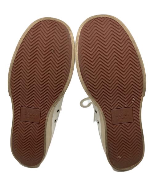 MARNI（マルニ）MARNI (マルニ) PABLO プラットフォームスニーカー ホワイト×ベージュ サイズ:44の古着・服飾アイテム