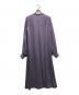 Graphpaper (グラフペーパー) Satin band collar dress パープル：7000円