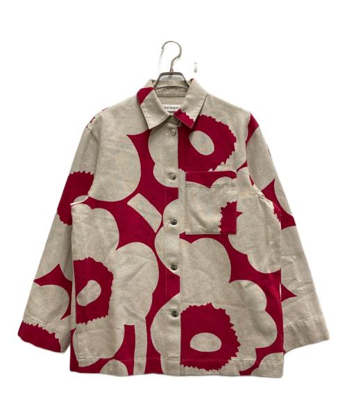 marimekko（マリメッコ）marimekko (マリメッコ) デニムアイコニックジャケット ホワイト サイズ:36の古着・服飾アイテム