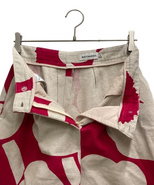 marimekko（マリメッコ）marimekko (マリメッコ) デニムアイコニックハーフパンツ ホワイト サイズ:36の古着・服飾アイテム
