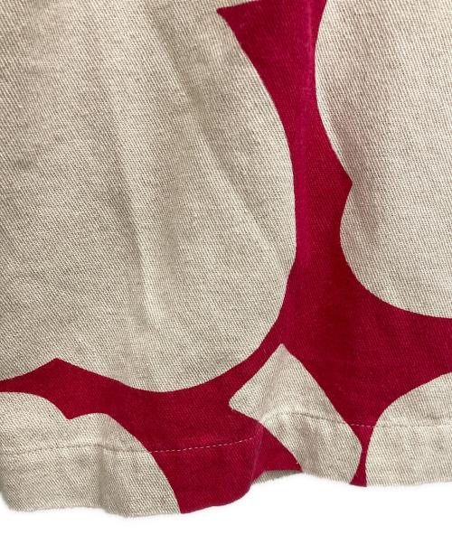 marimekko（マリメッコ）marimekko (マリメッコ) デニムアイコニックハーフパンツ ホワイト サイズ:36の古着・服飾アイテム