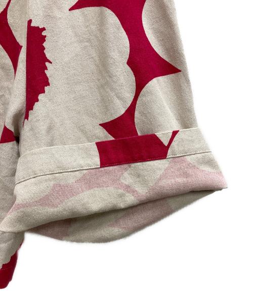 marimekko（マリメッコ）marimekko (マリメッコ) デニムアイコニックハーフパンツ ホワイト サイズ:36の古着・服飾アイテム