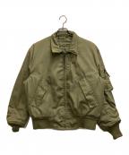 US ARMYユーエスアーミー）の古着「80`Sアラミドタンカースジャケット」｜オリーブ