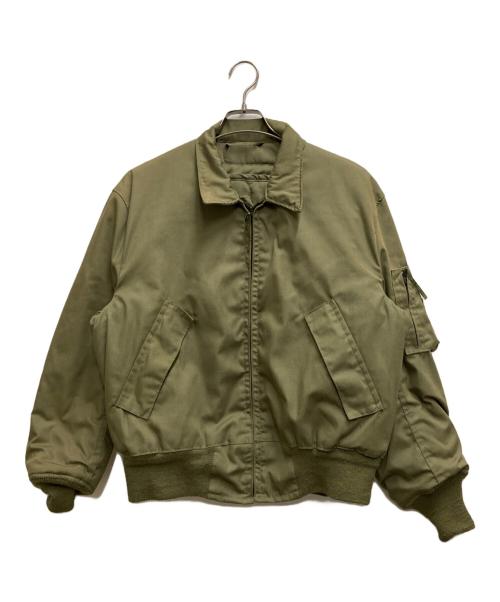 US ARMY（ユーエスアーミー）US ARMY (ユーエスアーミー) 80`Sアラミドタンカースジャケット オリーブ サイズ:Ⅿの古着・服飾アイテム