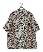 WACKO MARIAワコマリア）の古着「leopard Hawaiian shirt」｜ホワイト