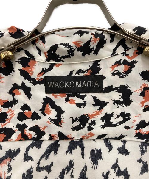 WACKO MARIA（ワコマリア）WACKO MARIA (ワコマリア) leopard Hawaiian shirt ホワイト サイズ:Mの古着・服飾アイテム