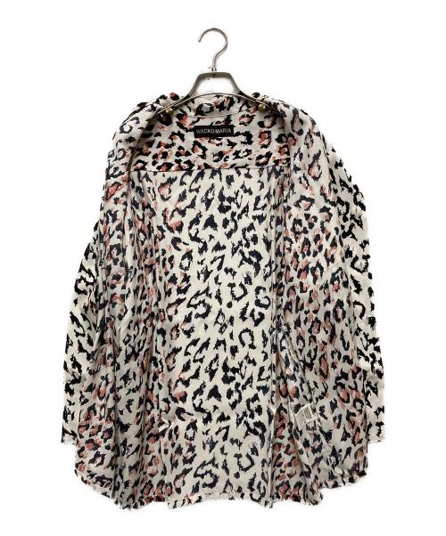 WACKO MARIA（ワコマリア）WACKO MARIA (ワコマリア) leopard Hawaiian shirt ホワイト サイズ:Mの古着・服飾アイテム