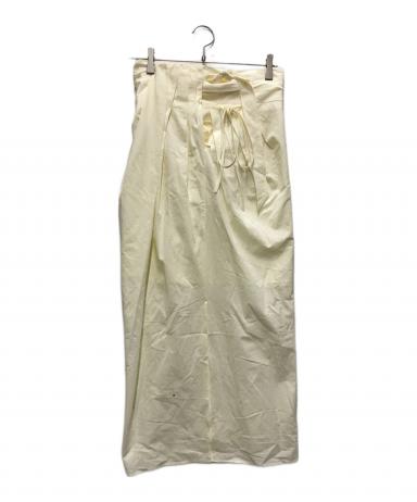 【新品未使用】Mame Kurogouchi FRINGE SKIRT サイズ2 中古・古着通販】Mame Kurogouchi (マメクロゴウチ) Dry Touch Cotton