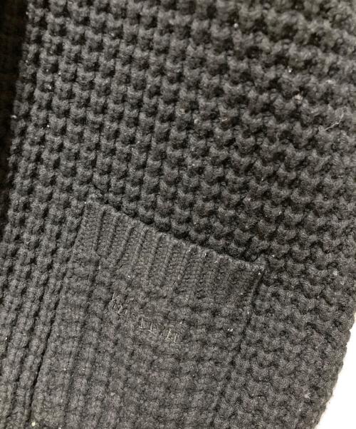 SUPREME（シュプリーム）Supreme (シュプリーム) Waffle Knit Cardigan ブラック サイズ:Mの古着・服飾アイテム