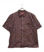 SUPREMEシュプリーム）の古着「Plaid S/S Shirt」｜レッド