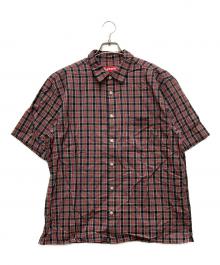 SUPREME（シュプリーム）の古着「Plaid S/S Shirt」｜レッド