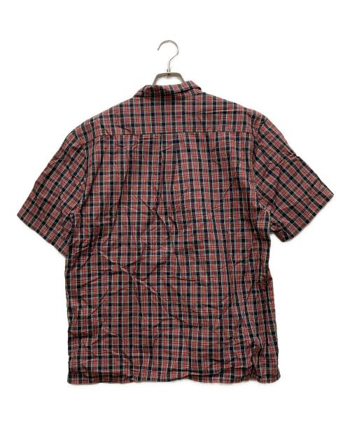 SUPREME（シュプリーム）Supreme (シュプリーム) Plaid S/S Shirt レッド サイズ:Mの古着・服飾アイテム