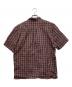 Supreme (シュプリーム) Plaid S/S Shirt レッド サイズ:M：15000円