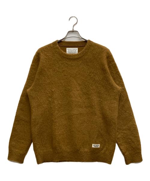 WACKO MARIA（ワコマリア）WACKO MARIA (ワコマリア) MOHAIR CREW NECK SWEATER ブラウン サイズ:Mの古着・服飾アイテム