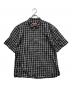 Supreme（シュプリーム）の古着「Loose Fit Mini Plaid S/S Shirt」｜ブラック