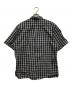 Supreme (シュプリーム) Loose Fit Mini Plaid S/S Shirt ブラック サイズ:M：15000円