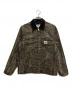 Carhartt WIPカーハート ワークインプログレス）の古着「DETROIT JACKET」｜ダークグリーン