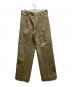 AURALEE（オーラリー）の古着「WASHED FINX CHINO ONE-TUCK PANTS」｜ベージュ
