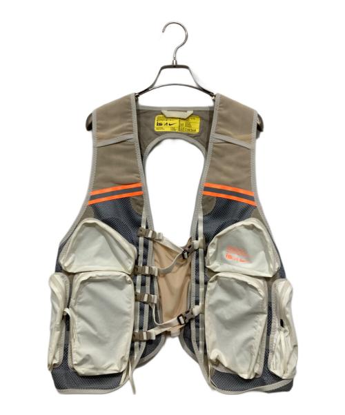 NIKE（ナイキ）NIKE (ナイキ) ISPA Series vest ベージュ サイズ:L/XLの古着・服飾アイテム