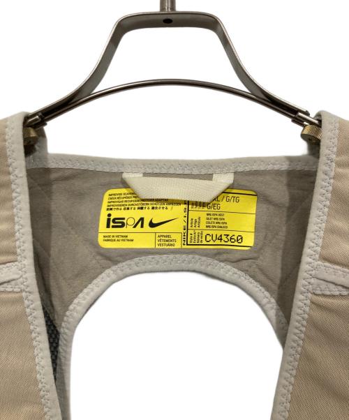NIKE（ナイキ）NIKE (ナイキ) ISPA Series vest ベージュ サイズ:L/XLの古着・服飾アイテム