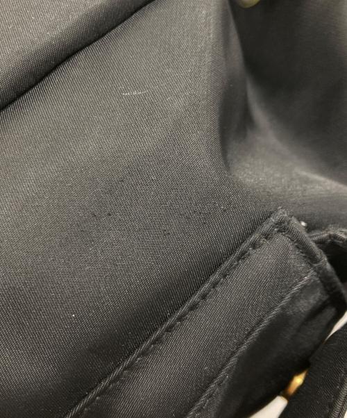 GIANNI VERSACE（ジャンニ・ヴェルサーチ）GIANNI VERSACE (ジャンニ・ヴェルサーチ) メデューサ刺繍ナイロンリュック ブラックの古着・服飾アイテム