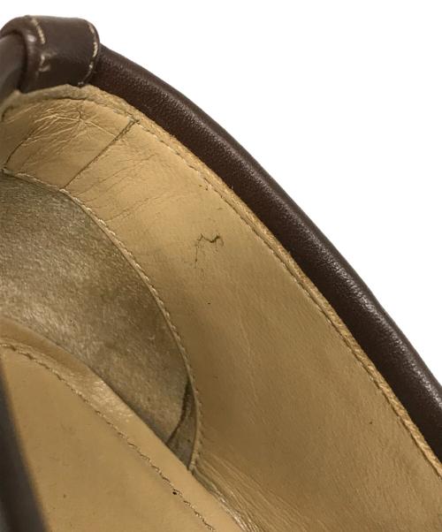 LEMAIRE（ルメール）LEMAIRE (ルメール) ハラコスクエアトゥシューズ ブラウン サイズ:39の古着・服飾アイテム