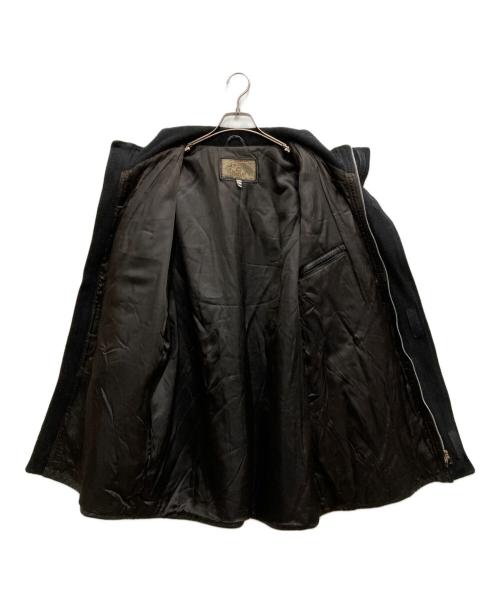 ARMANI JEANS（アルマーニジーンズ）ARMANI JEANS (アルマーニジーンズ) 90s armani jeans leather jacket ブラック サイズ:不明の古着・服飾アイテム