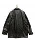 ARMANI JEANS (アルマーニジーンズ) 90s armani jeans leather jacket ブラック サイズ:不明：18000円