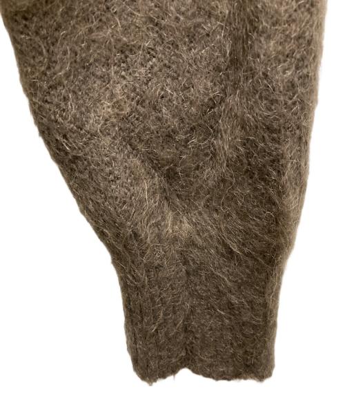 Needles（ニードルズ）Needles (ニードルズ) Mohair Cardigan ブラウン サイズ:Sの古着・服飾アイテム