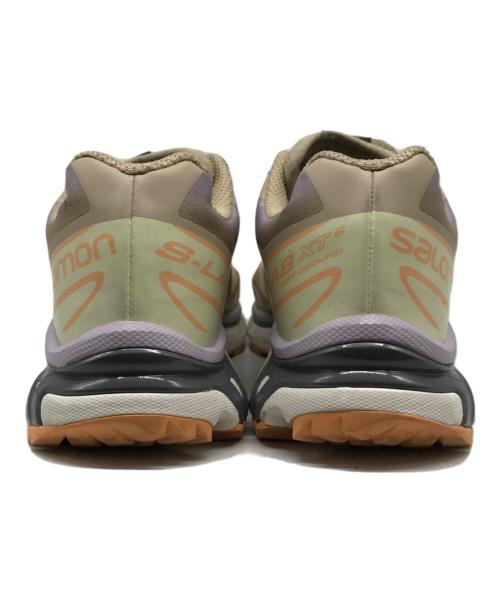SALOMON（サロモン）SALOMON (サロモン) XT-6 SKYLINE パープル×ベージュ サイズ:US 7の古着・服飾アイテム