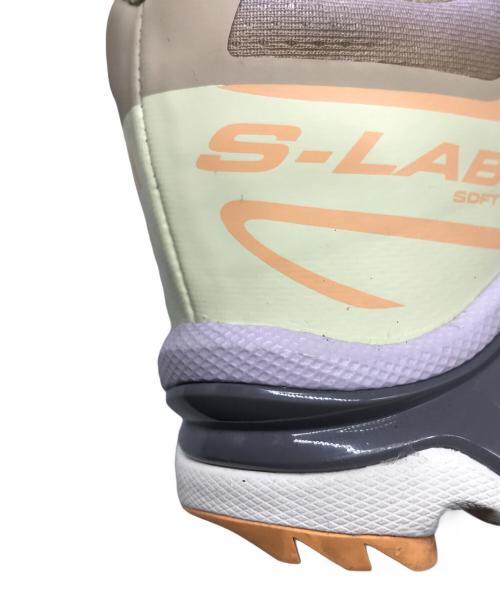 SALOMON（サロモン）SALOMON (サロモン) XT-6 SKYLINE パープル×ベージュ サイズ:US 7の古着・服飾アイテム